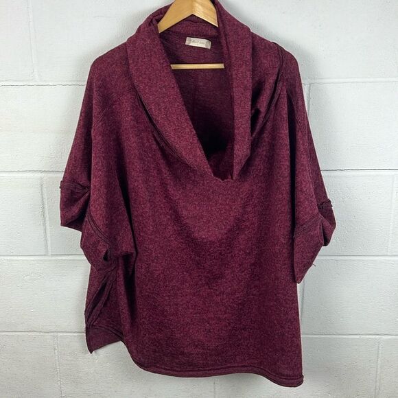 Altar’d State maroon cowl neck top - Picture 1 of 6